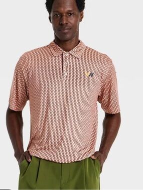 Houston White Men's
AOP Performance Polo